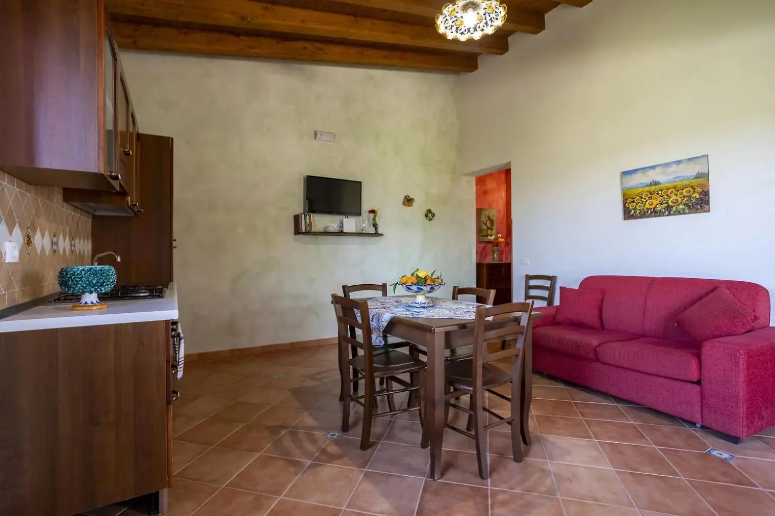 Casa Le Antiche Macine Bilocale Immerso Fra Gli Ulivi Sciacca 0*,  Italien